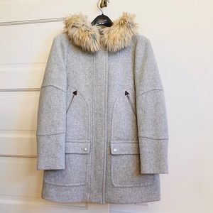 Super Luxe J. Crew Chateau Stadium Coat